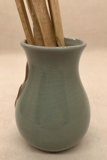 Набор чайных инструментов "Чайное Коленце" - бамбук и глазурь.