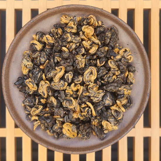 Красный Китайский чай "Хэй Цзинь Ло" - Золотые Спирали