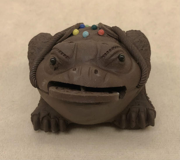 Чайный товарищ "Трехногая жаба удачи" Чайный товарищ "Трехногая жаба удачи"