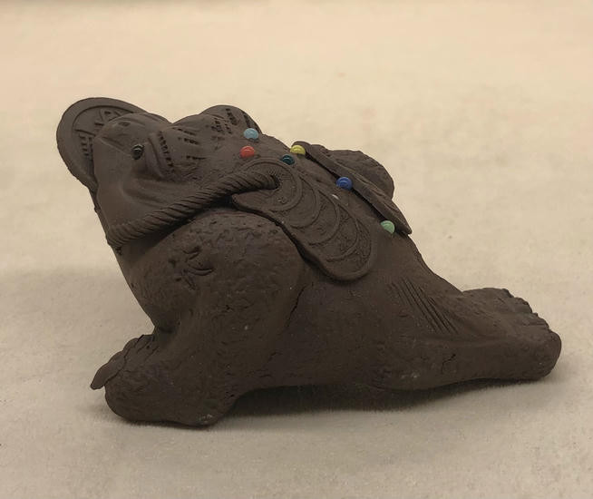 Чайный товарищ "Трехногая жаба удачи" Чайный товарищ "Трехногая жаба удачи"