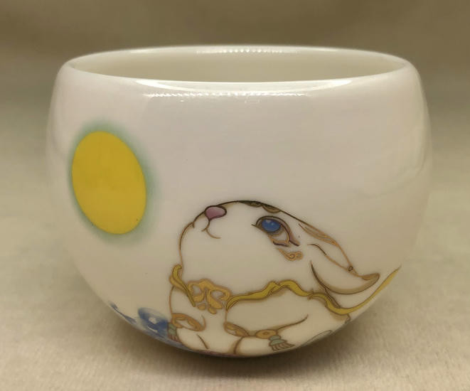 Фарфоровая пиала "Наблюдатель" - 120 мл.