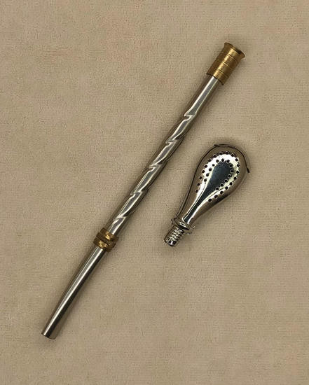 Инструмент для мате "Бомбилья" - большая