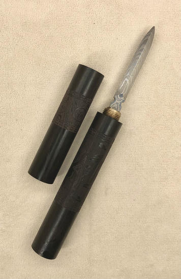 Нож для колки пуэра "Дамаск"