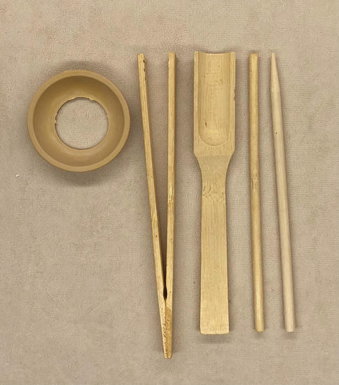 Набор чайных инструментов "Коленце" - Бамбук