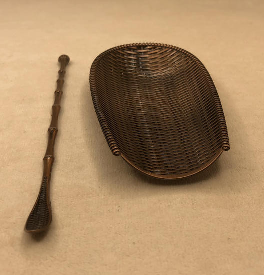 Металлическое Чахэ  с ложечкой