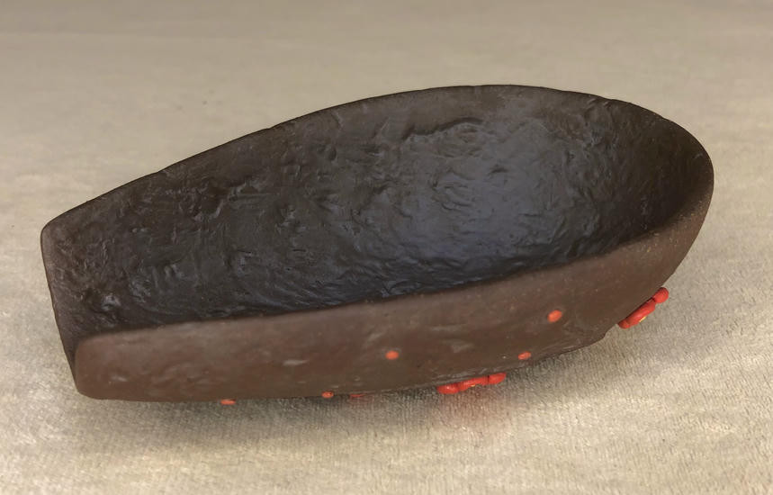 Чахэ из Исинской глины "Ветки сливы" - ручная работа.