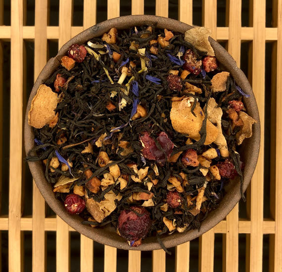 Черный Индийский чай "Яблочный Глинтвейн"