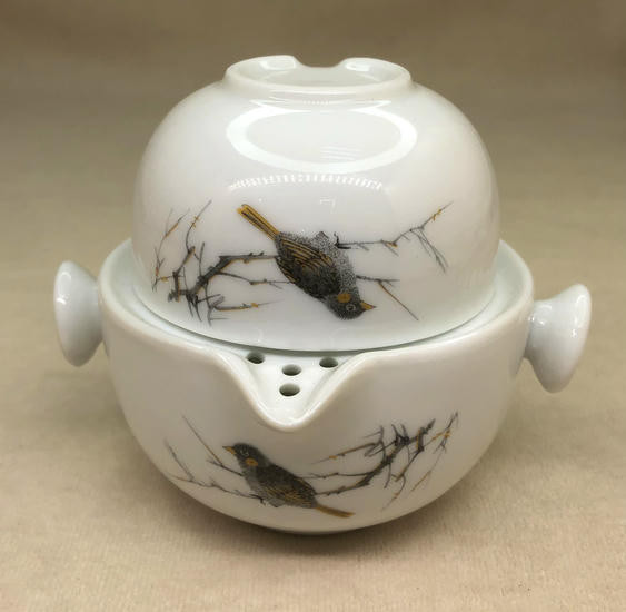 Керамическая Гайвань "Весна" - 150 мл.