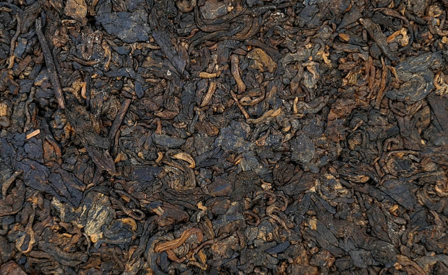 Шу Пуэр "Черный Жемчуг Ча Тоу" - 2019 г. 250 гр.