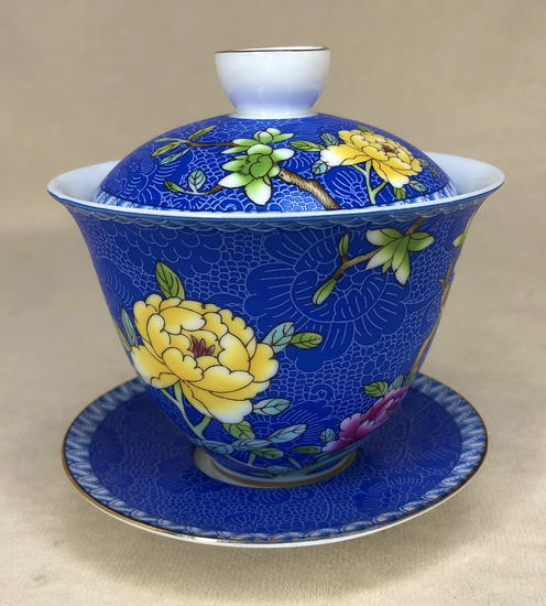 Фарфоровая Гайвань "Ю Хуа Сян" - 150 мл.