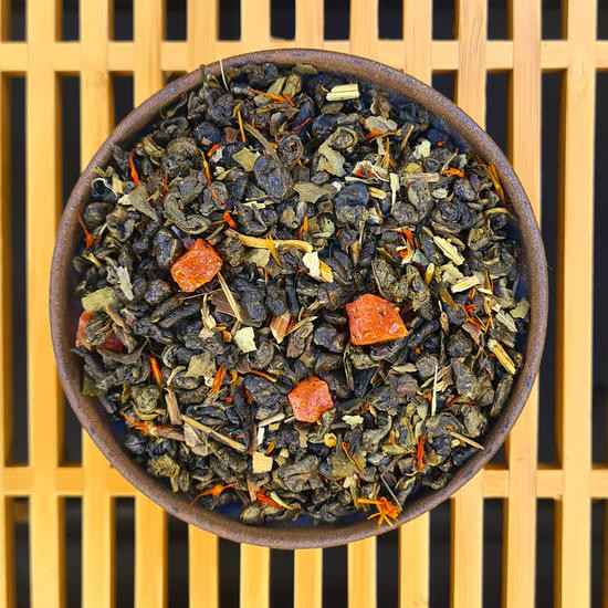 Зеленый чай "Земляника со Сливками"