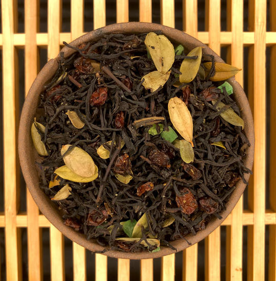 Черный Цейлонский чай "Лесная Земляника"