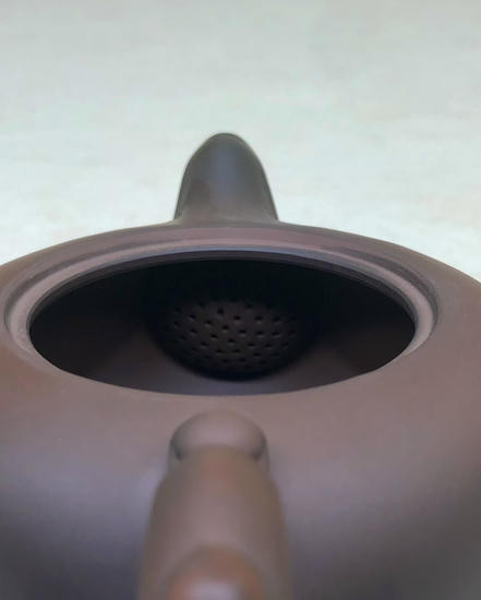 Чайник из Исинской глины "Фиолетовый дракон" -270 мл.